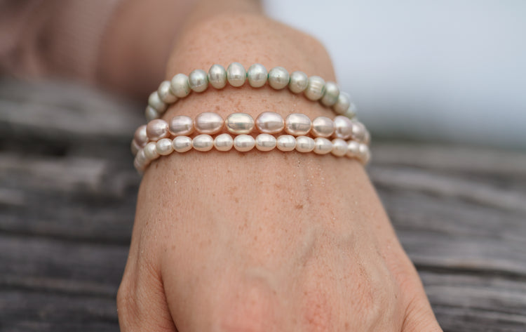 MerMadeGems Freshwater Pearl Bracelet Collection