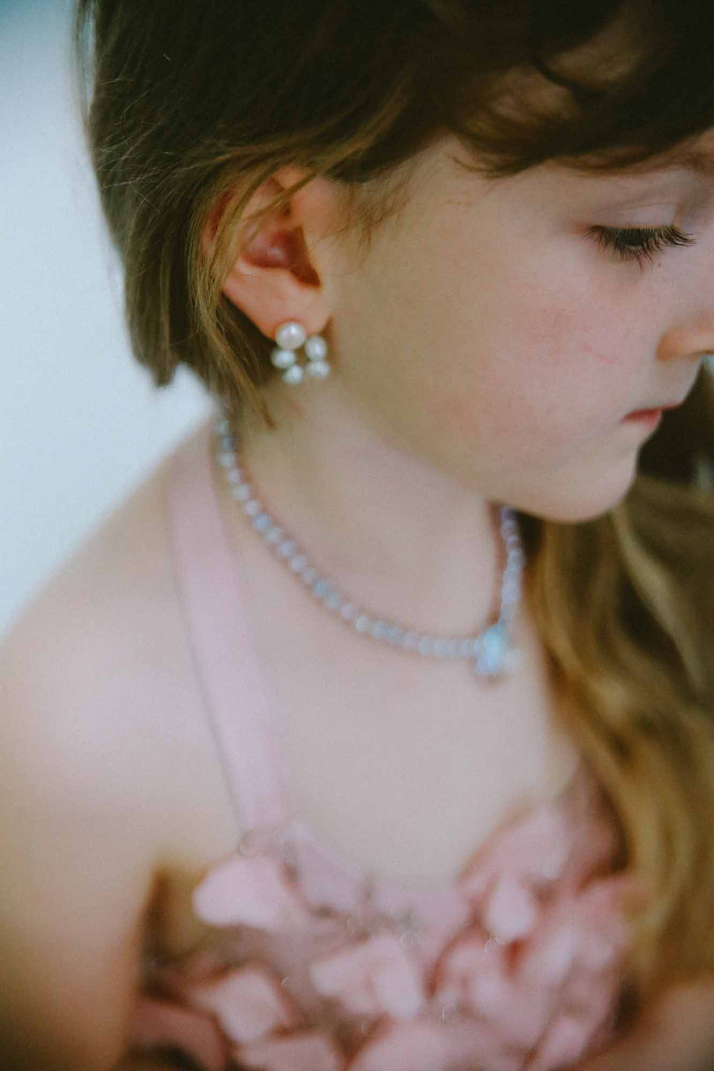 Blue Runner Pearl Earrings