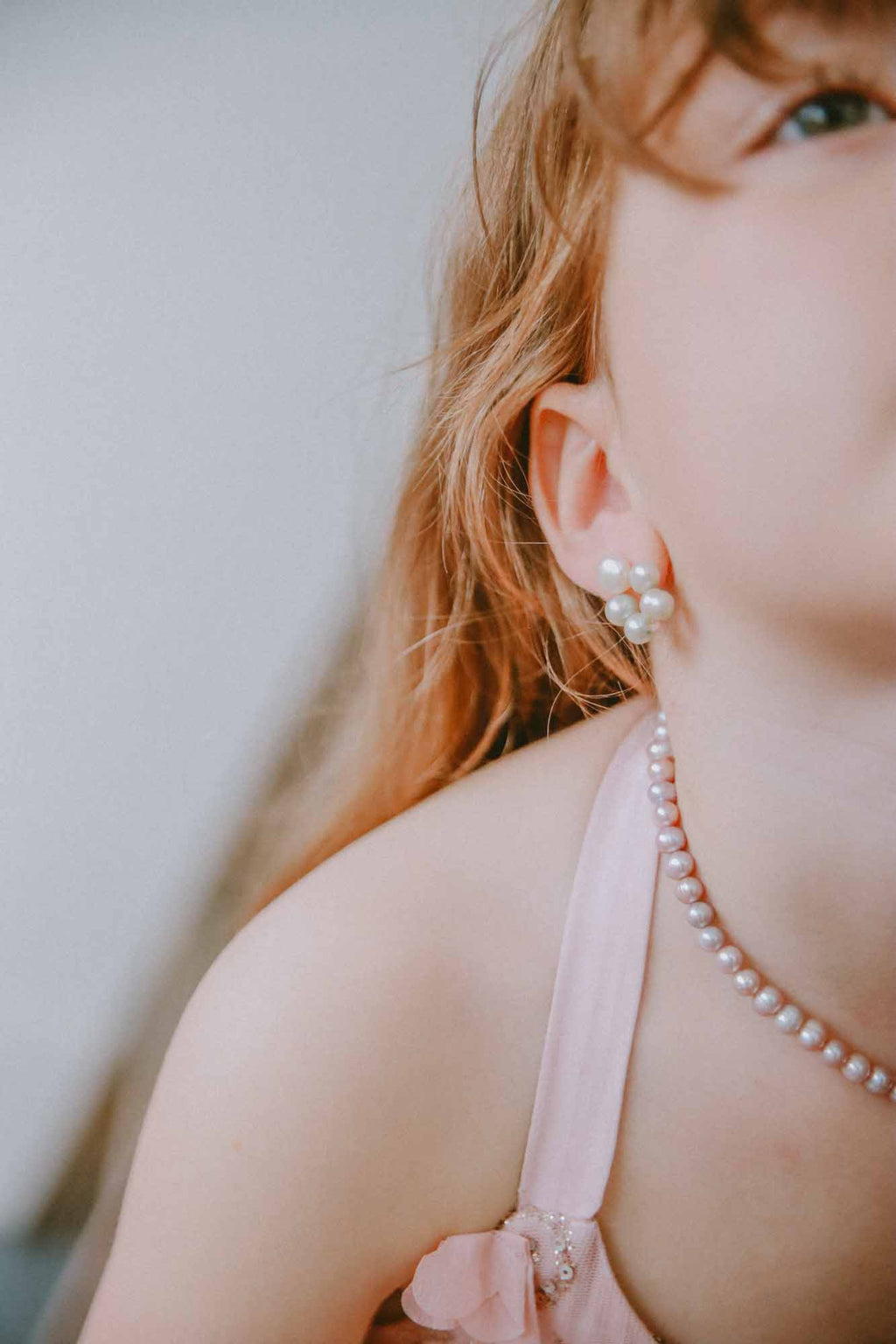 Blue Runner Pearl Earrings