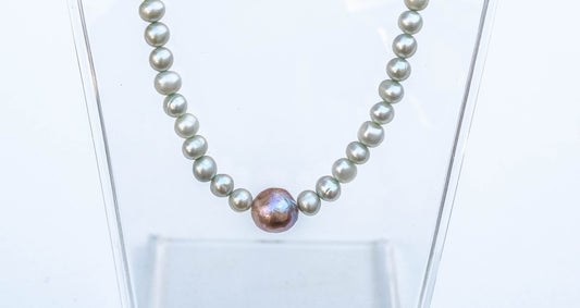 Ariel Inspired Pearl Necklace