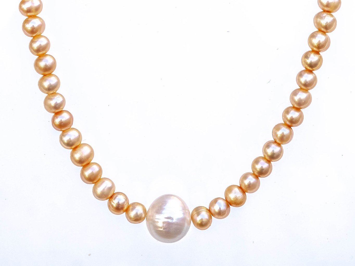 Belle Inspired Pearl Choker