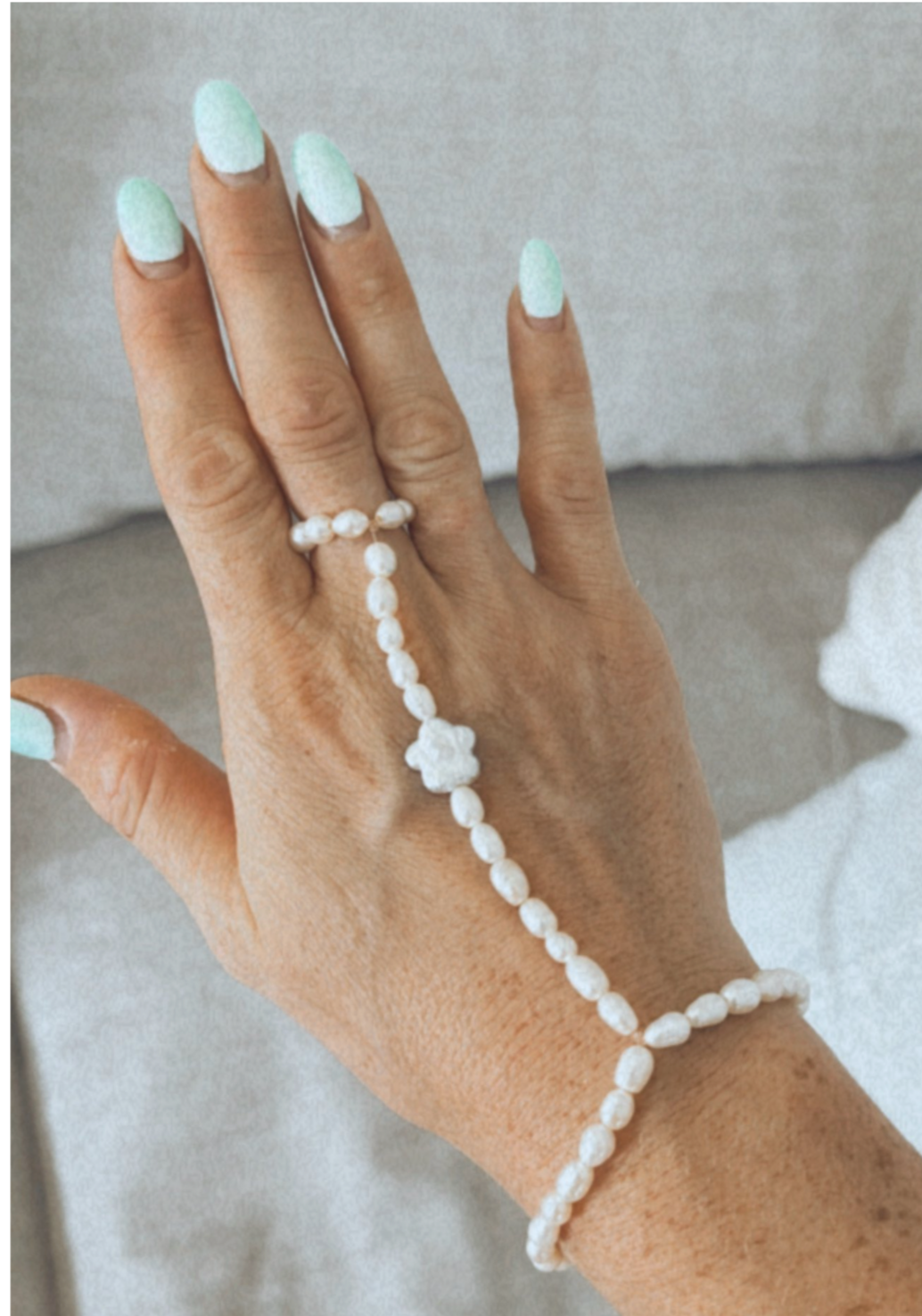 Freshwater Pearl hand chain