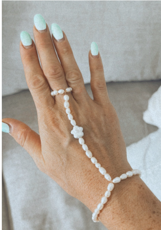 Freshwater Pearl hand chain